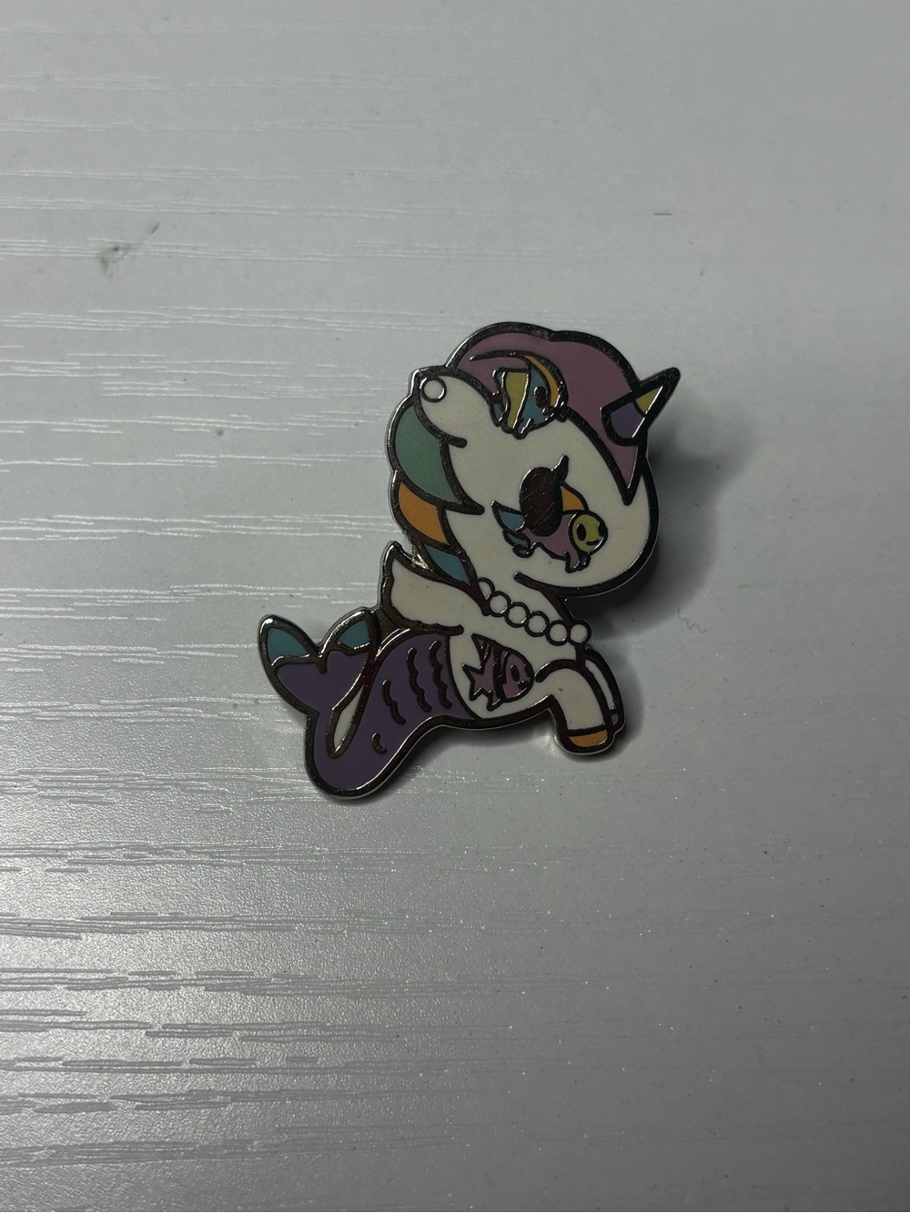 tokidoki Pastel Mermicorno Enamel Pin